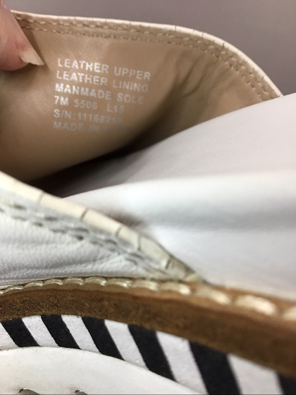 Tory Burch white leather platform slide mules 7 - Picture 11 of 11